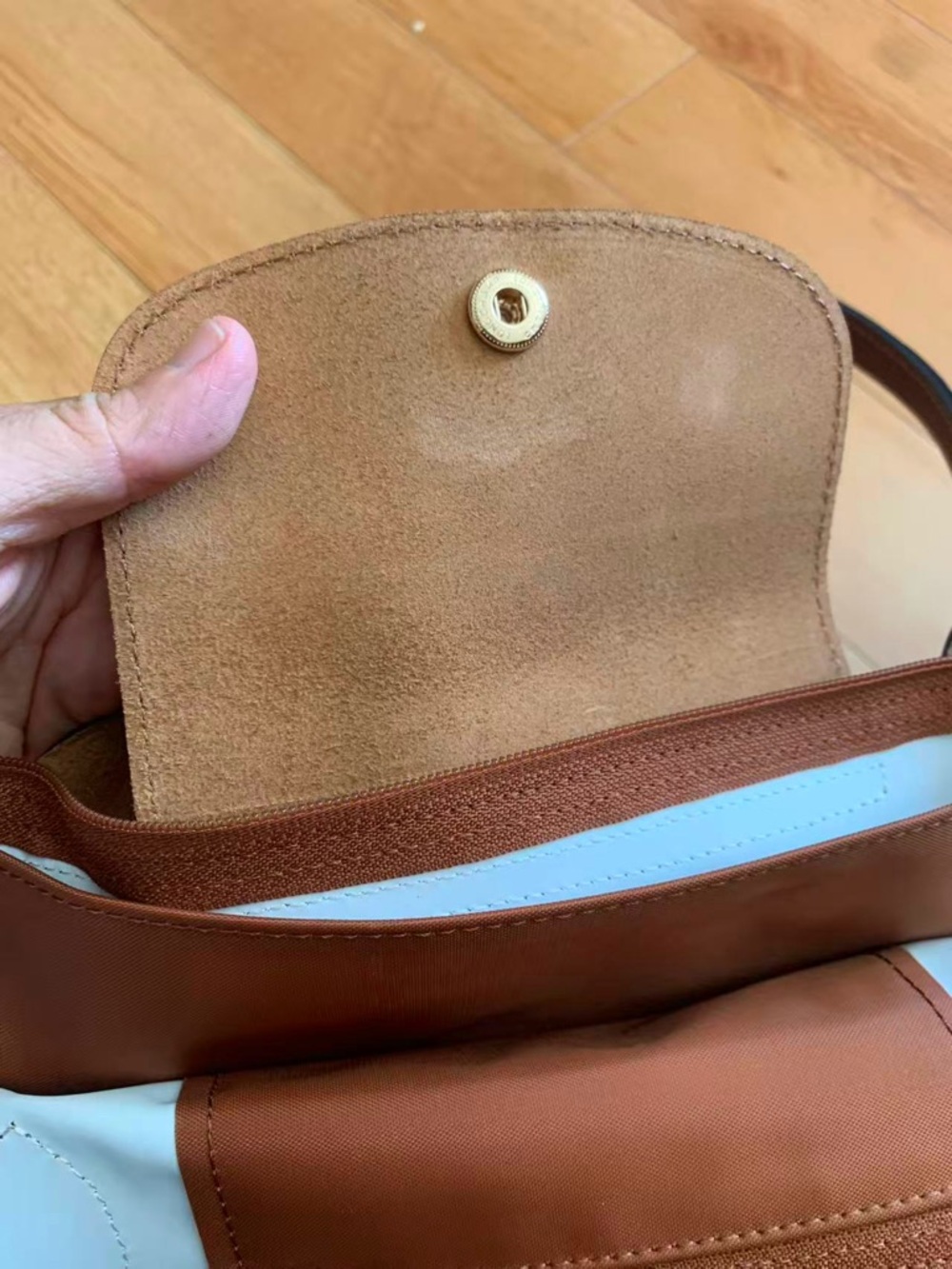 Longchamp Le Pliage folding tote bag large size - Picture 10 of 14